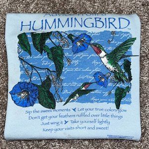2006, Advice from a Hummingbird, graphic T!